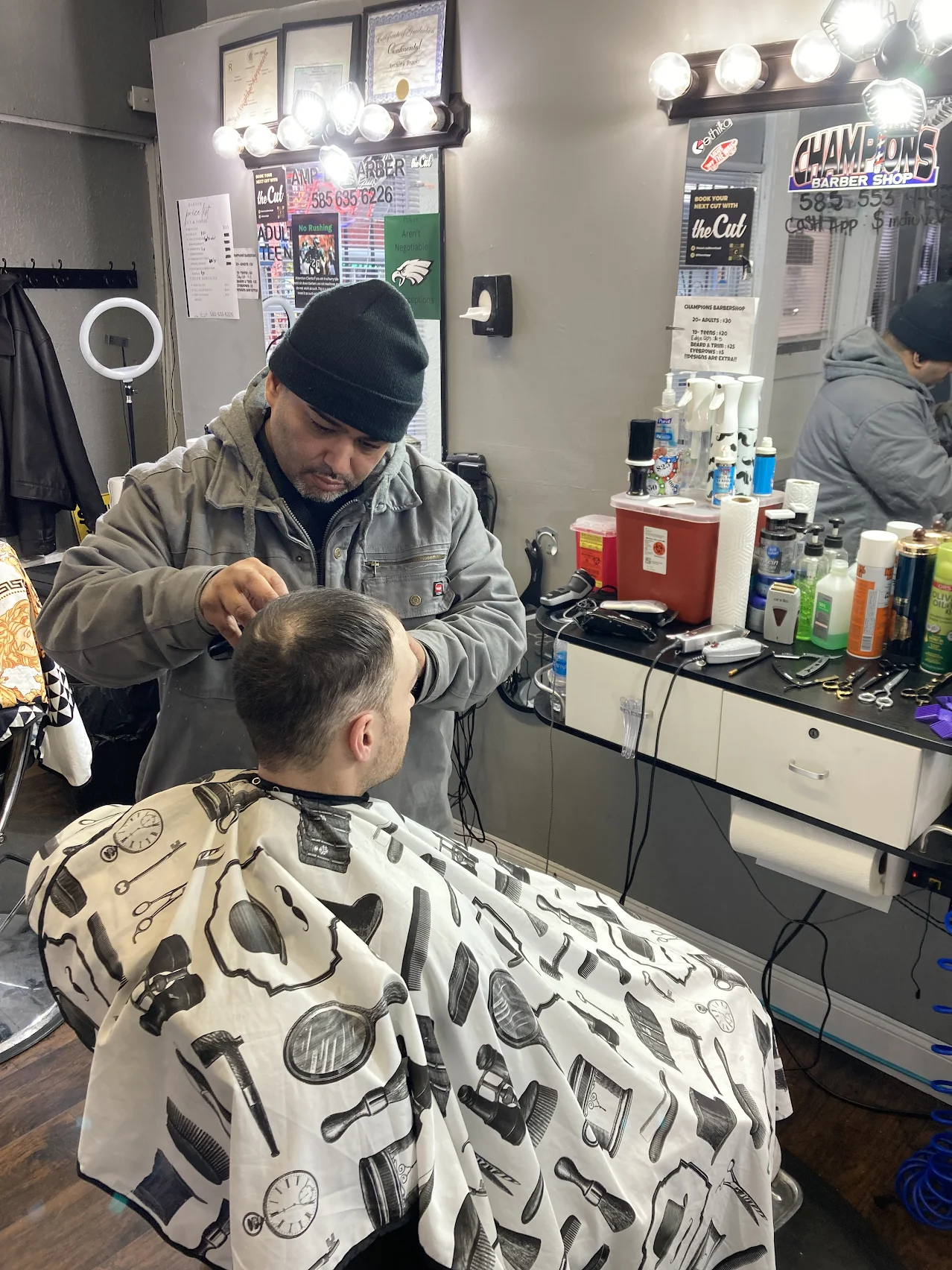 Champions Barbershop 5 Your Community Marketplace: It's quick and easy. Learn, Shop, Sell, and connect with friends and family.